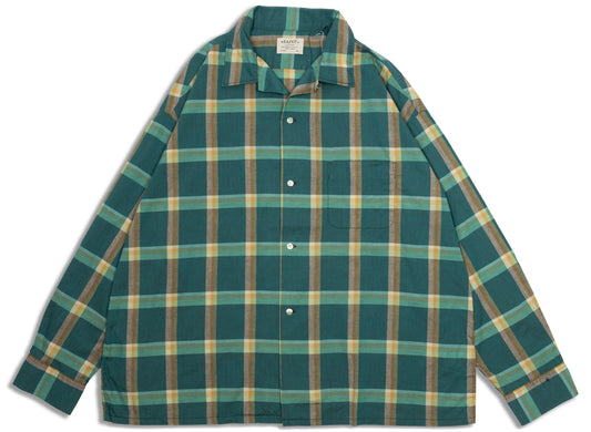 Saint Michael Check Shirt in Green