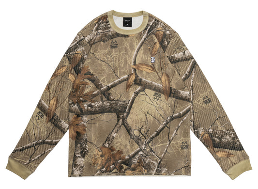 HUF x Realtree Megablast Thermal Top in Desert