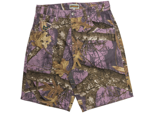 HUF Realtree Cromer Shorts in Lilac