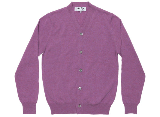 Comme des Garçons PLAY Cardigan in Purple