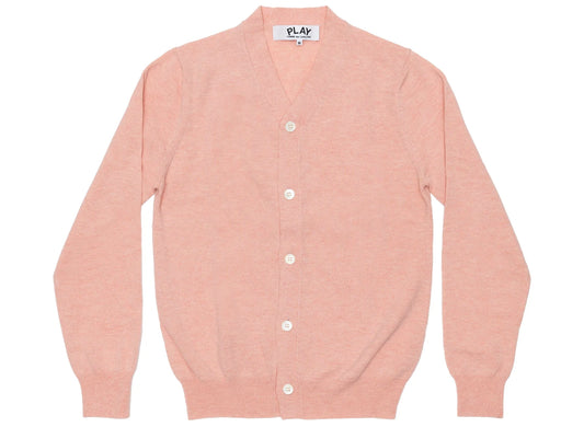 Comme des Garçons PLAY Cardigan in Pink