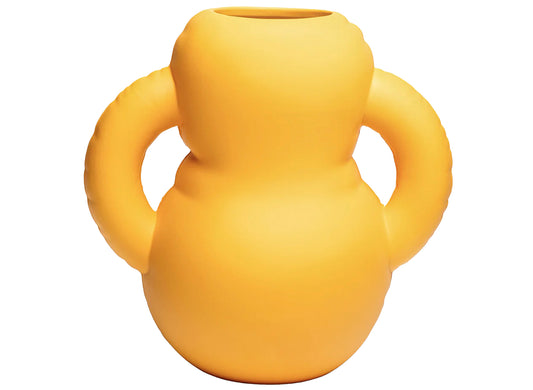 Home Studyo Oscar Vase in Yolk Yellow