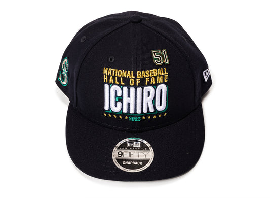 New Era MLB25 Ichiro HOF LP9Fifty Seattle Mariners Snapback Hat