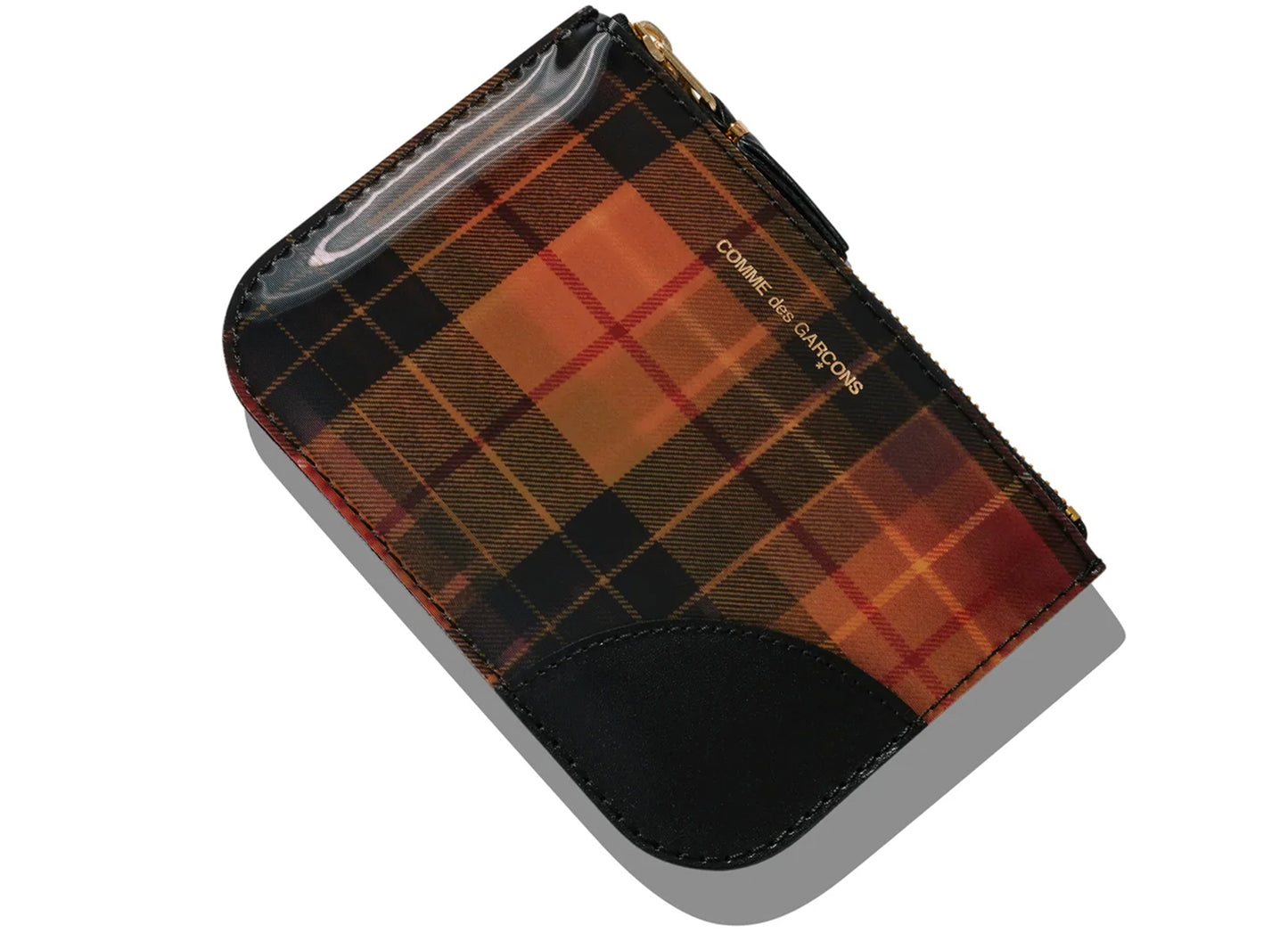 Comme des Garçon Lenticular Tartan SA8100 Wallet 'Red/Yellow'
