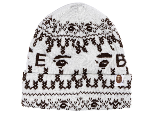 A Bathing Ape Beanie in Ivory