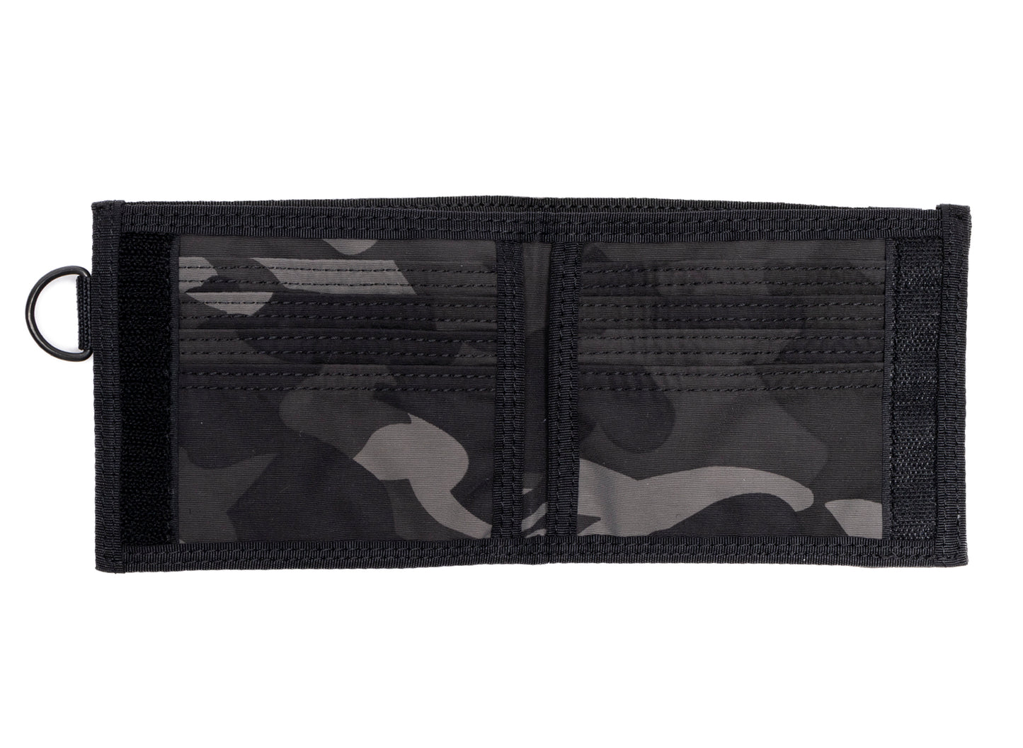 A Bathing Ape Porter Color Camo Wallet in Black