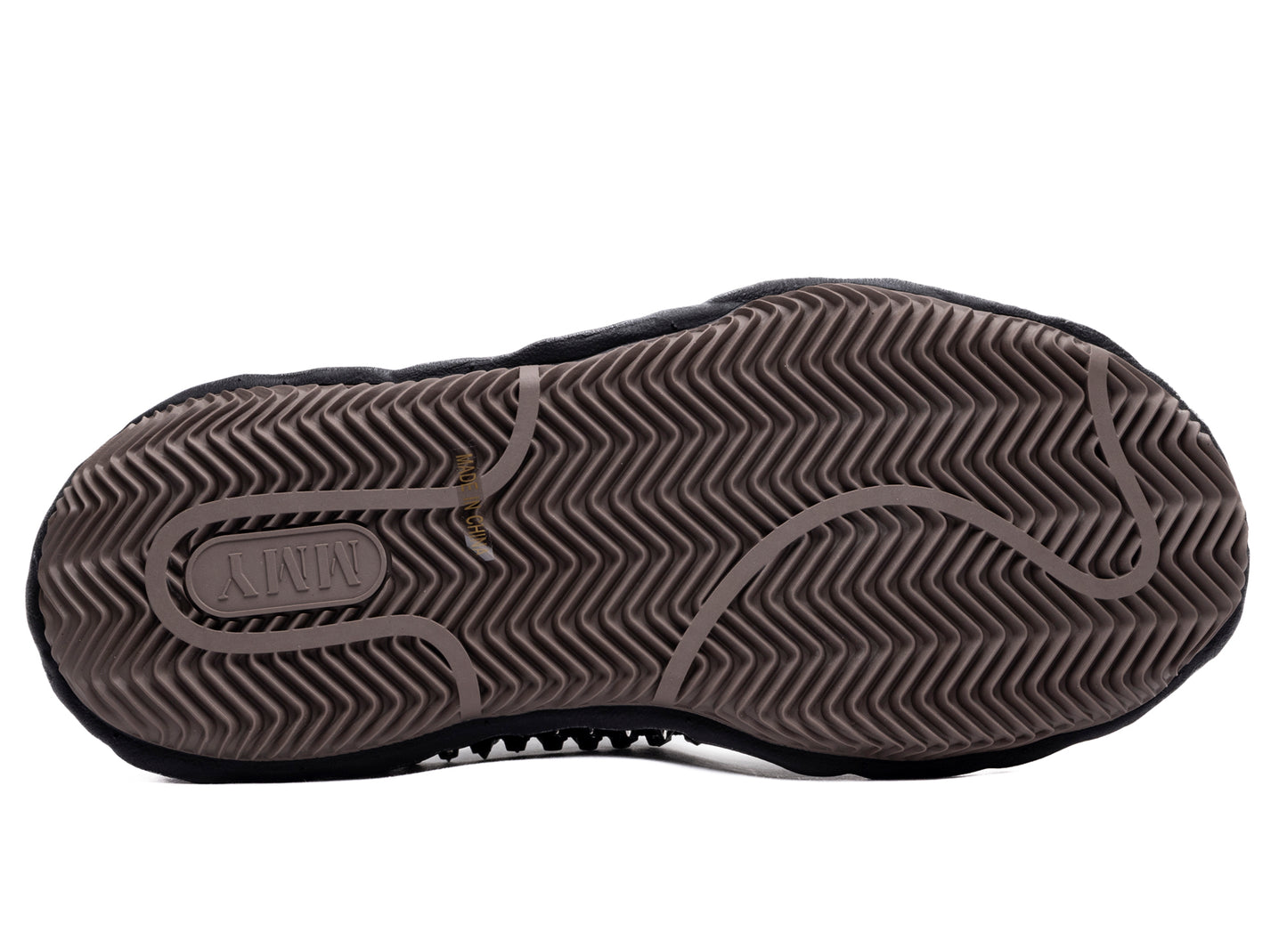 Maison Mihara Yasuhiro Spiked Blakey Low in Black/Black