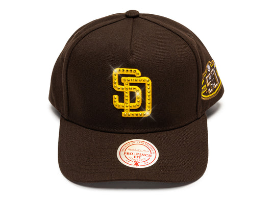 Mitchell & Ness MLB All That Bling Pro Snapback Padres