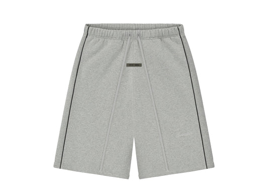 Fear of God Essentials Relaxed Sweatshort with Piping 'Concrete Heather / Black'