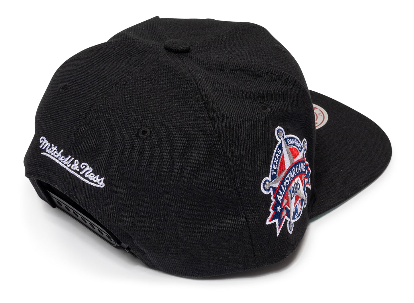 Mitchell & Ness Just Don Mainline Script Snapback Rangers