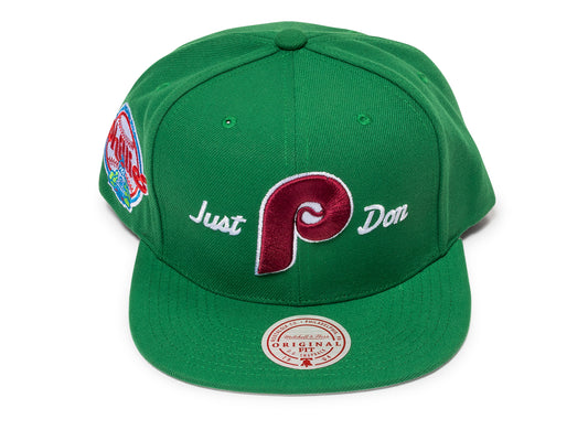 Mitchell & Ness Just Don Mainline Script Snapback Coop Phillies