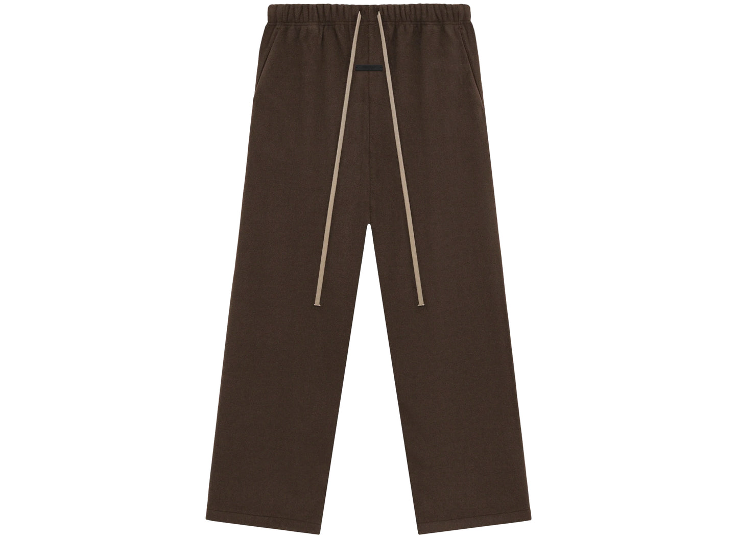 Fear of God Essentials Brushed Relaxed Pants in Brown