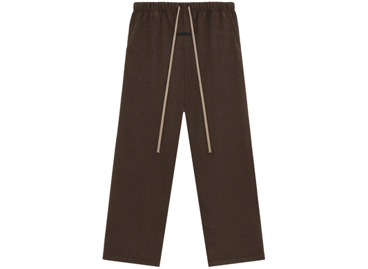 Fear of God Essentials Brushed Relaxed Pants in Brown