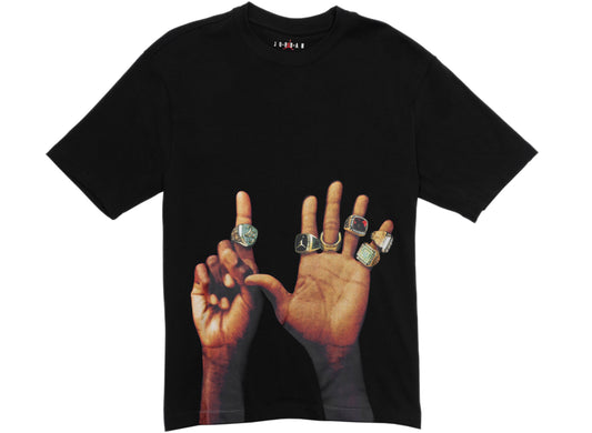 Jordan Flight MVP Rings Tee in Black