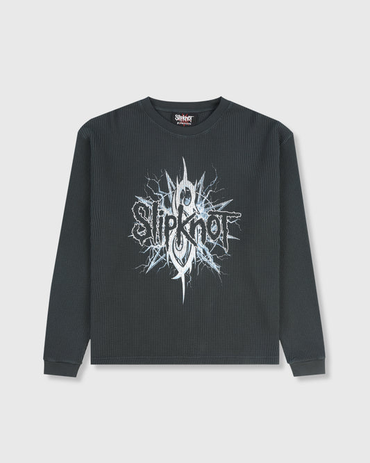Pleasures x Slipknot Split Thermal long Sleeve Tee