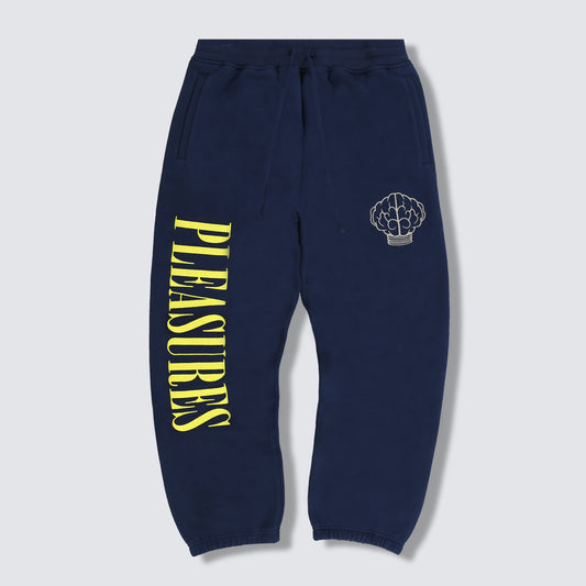 Pleasures NERD Sweatpants in Navy