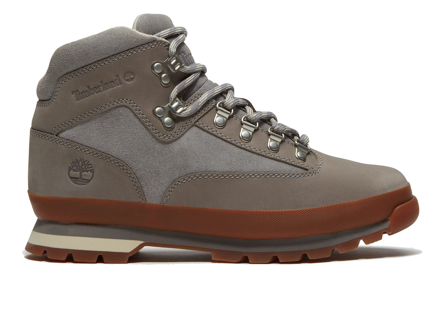 Timberland Euro Hiker in Medium Grey Nubuck