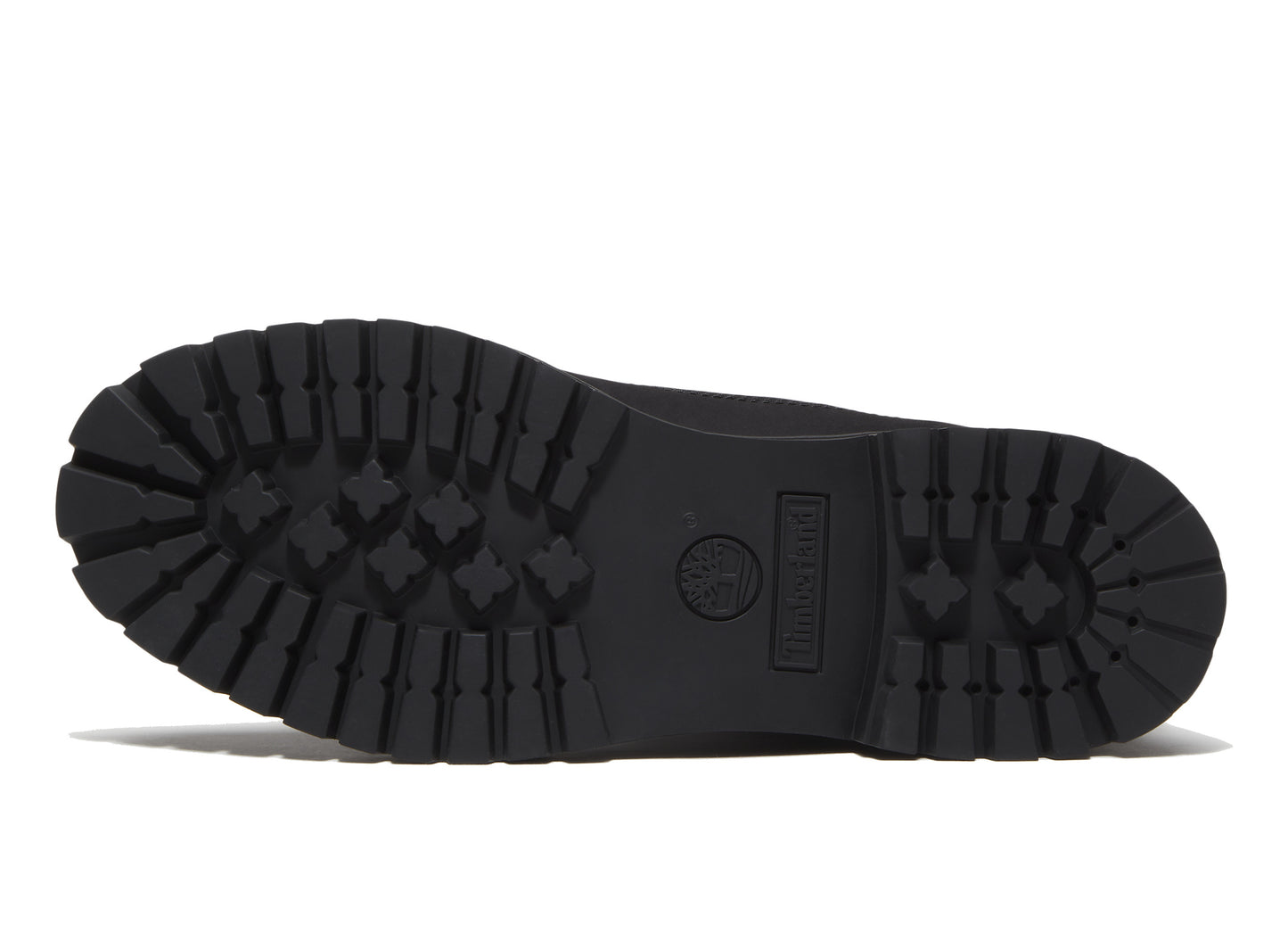Timberland Heritage Mid Pull-On Boot in Black Nubuck - Outsole