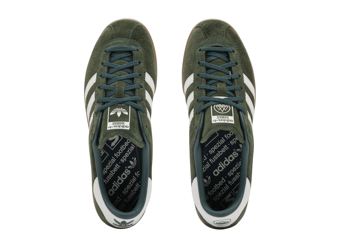 Adidas hawaii spzl collegiate green — top