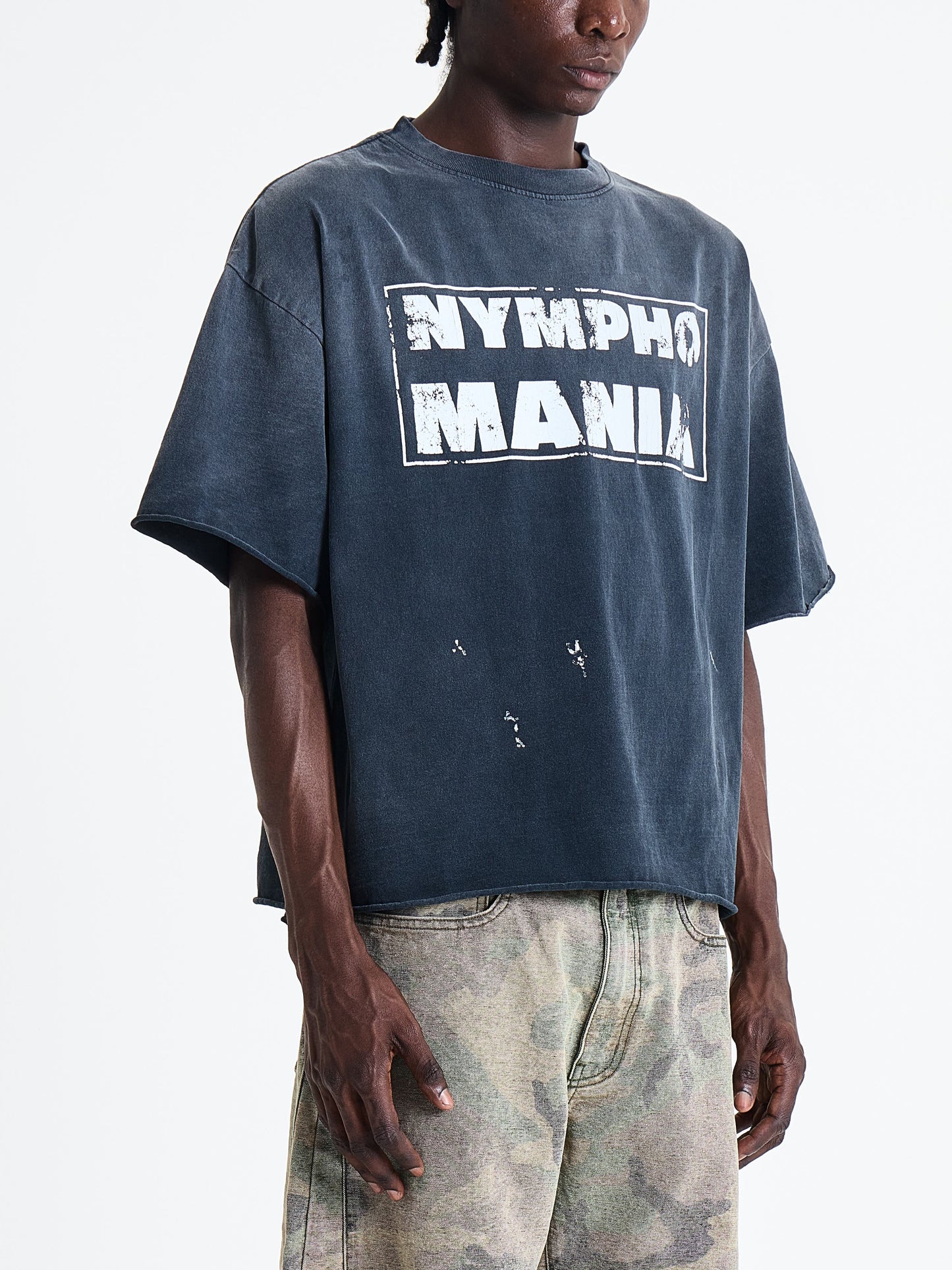ASTRUM Nympho Tee in Rust Black view 4