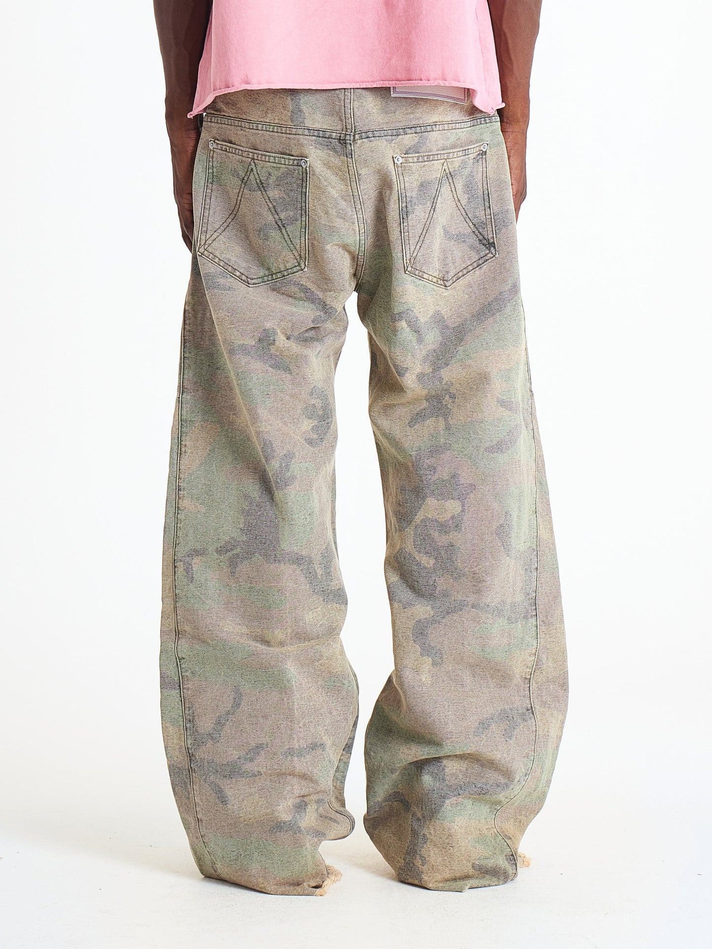 ASTRUM Legacy Camo Pant in Washed Camo view 4