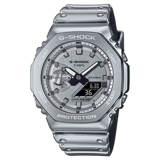 Casio G-Shock Fine Metallic Series G-Steel 2100 Series GM2100YM-8A Watch