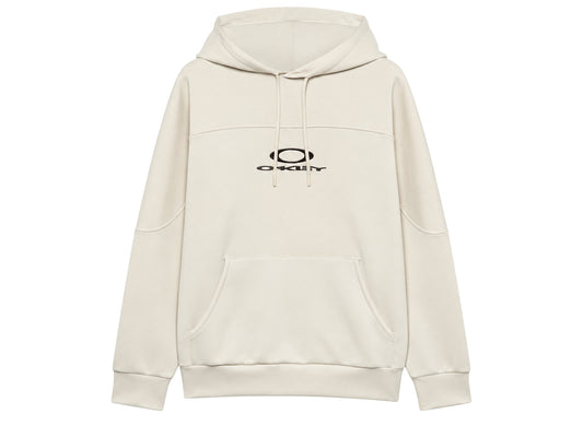Oakley New Retro Fleece Hoodie 2.7 in Mist front product view on white
