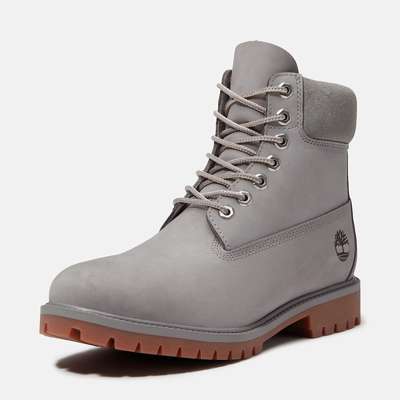 Timberland Heritage 6-Inch Waterproof Boot in Medium Grey product view