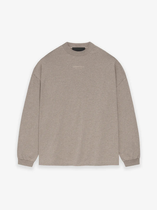 Fear of God Essentials LS Tee in Core Heather
