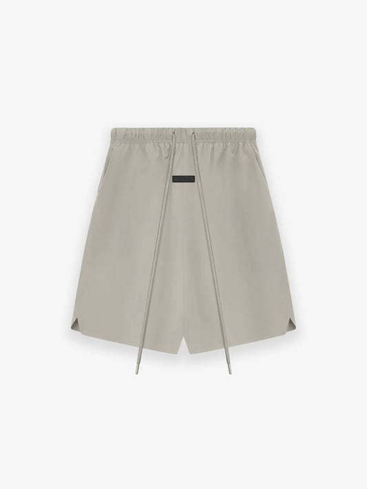 Fear of God Essentials Nylon Relaxed Shorts in Seal