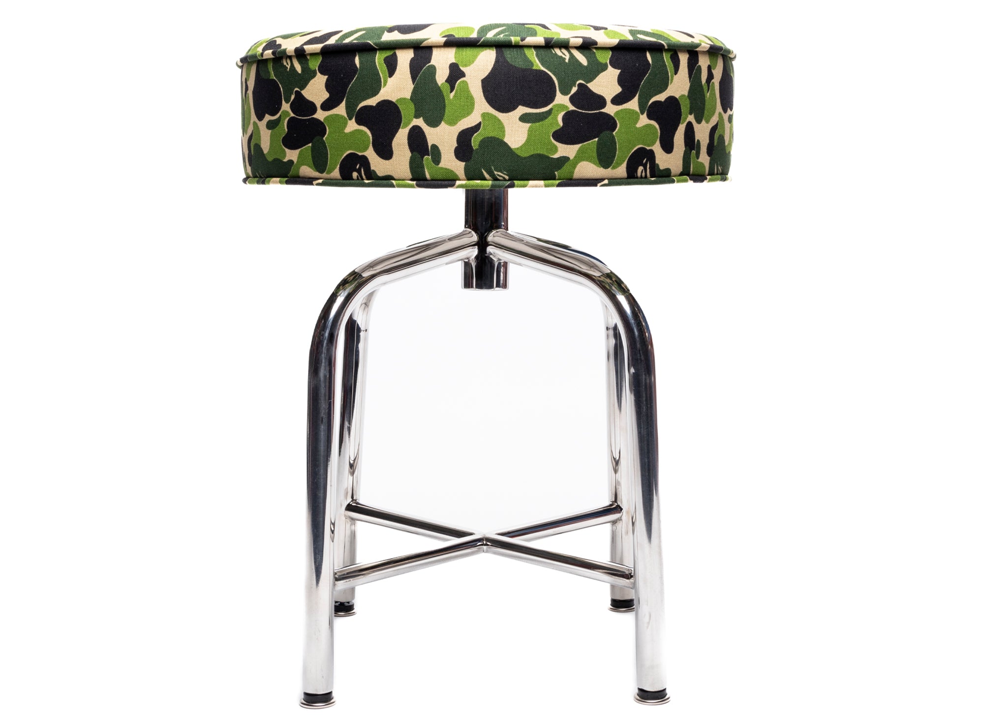A Bathing Ape ABC Camo Cafe Stool in Green | Oneness – Oneness