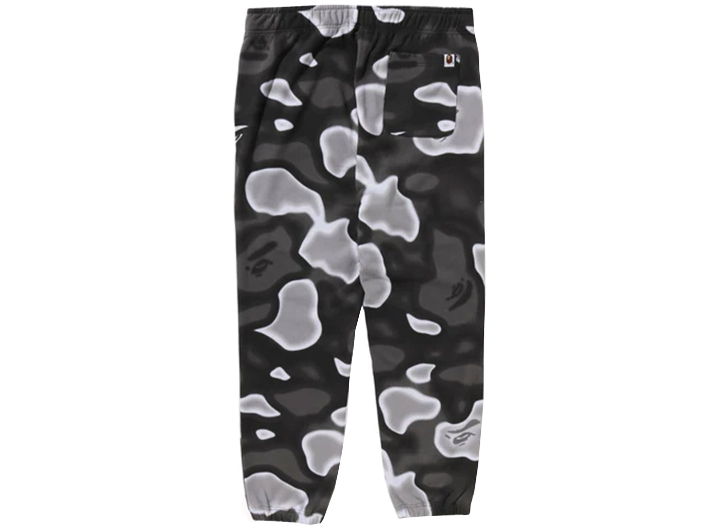 A Bathing Ape Liquid Camo Bape Sta Sweatpants in Black - view 2