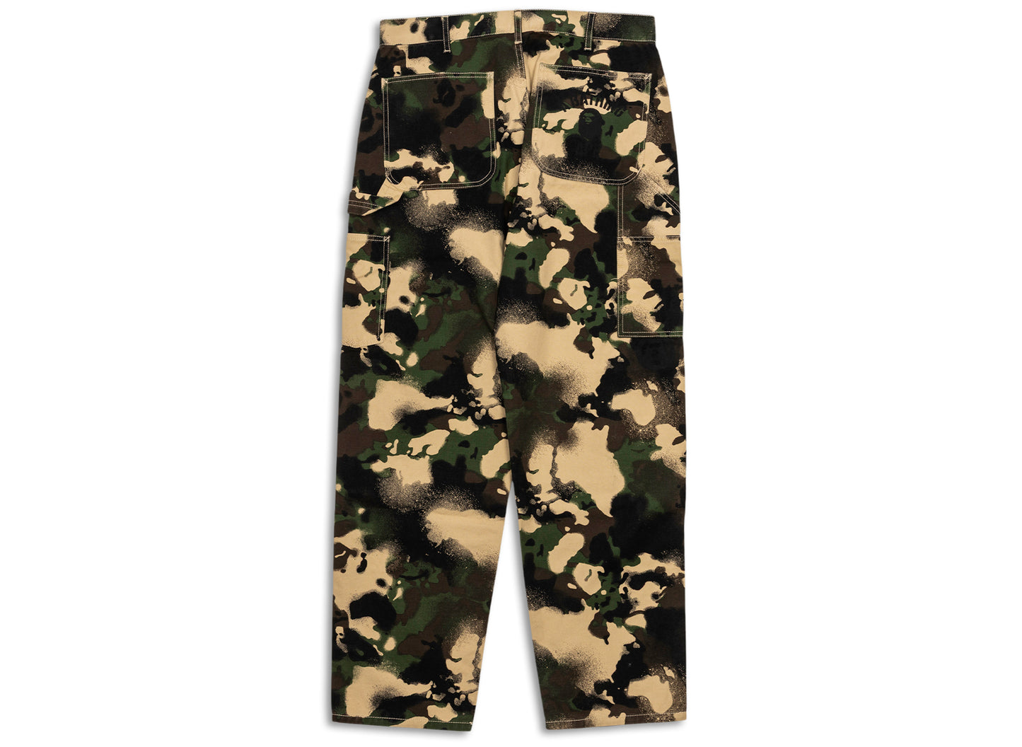 A Bathing Ape Map Camo Relaxed Fit Work Pants - view 5
