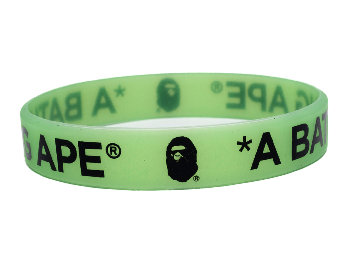 A Bathing Ape Rubber Band in Green - view 2