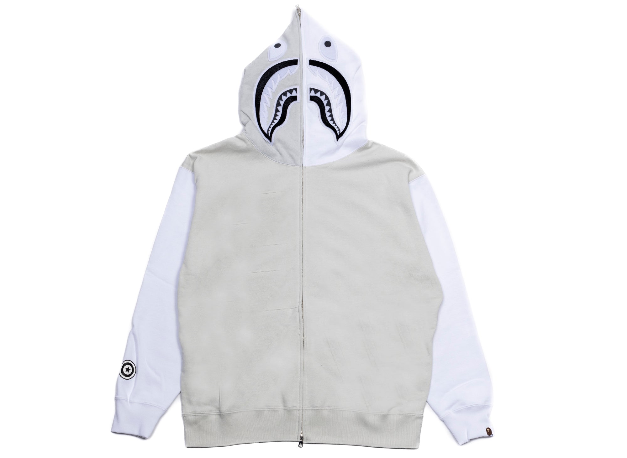 A Bathing Ape ホワイトジャージ Sサイズ A Bathing Ape Shark Full Zip Hoodie #1 M in Grey – Oneness Boutique