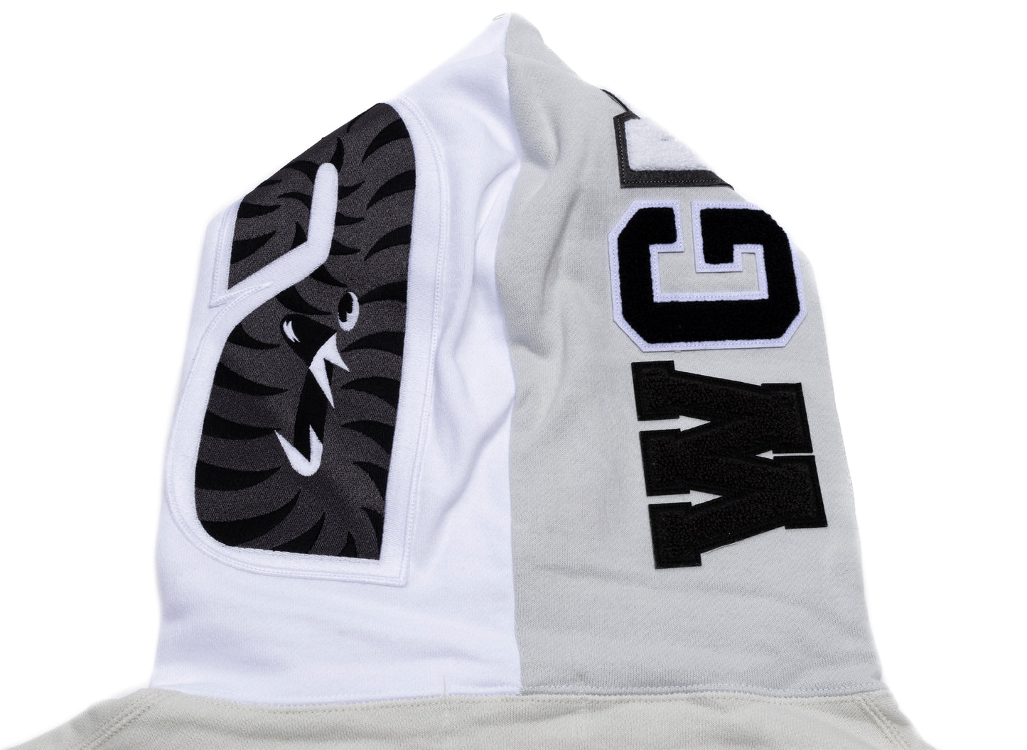 A Bathing Ape Shark Full Zip Hoodie #1 M in Grey - view 2