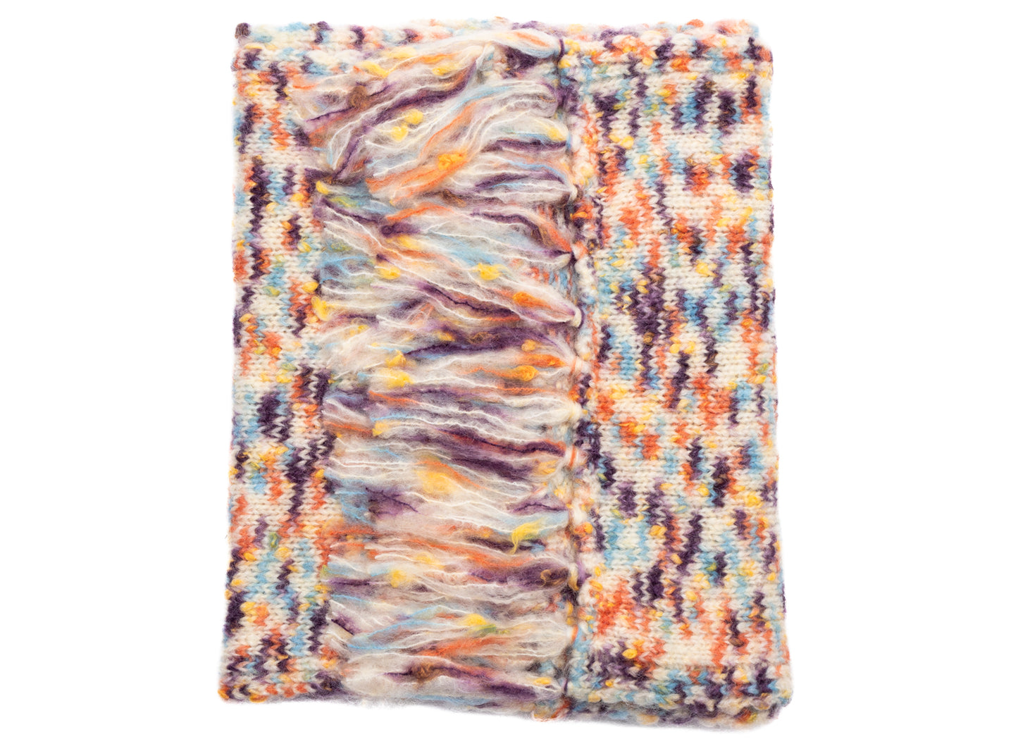 A.P.C. Noah Knit Scarf in Cream - view 2