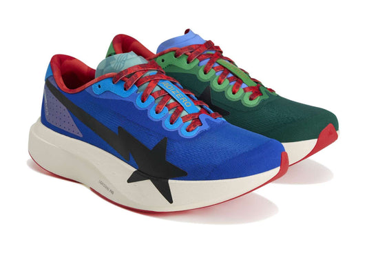 Adidas Adizero EVO SL Bape in Power Blue / Collegiate Green