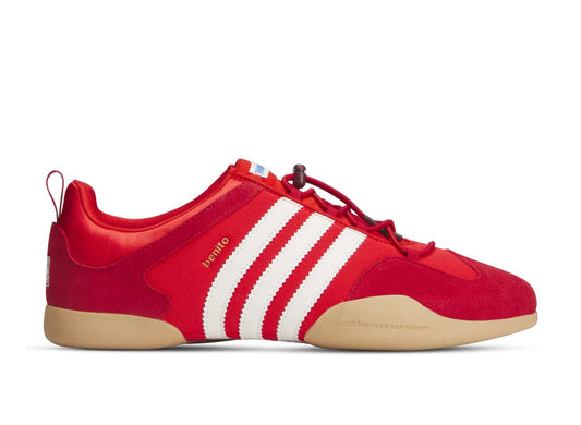 Adidas Bad Bunny Ballerina in Vivid Red / Chalk White