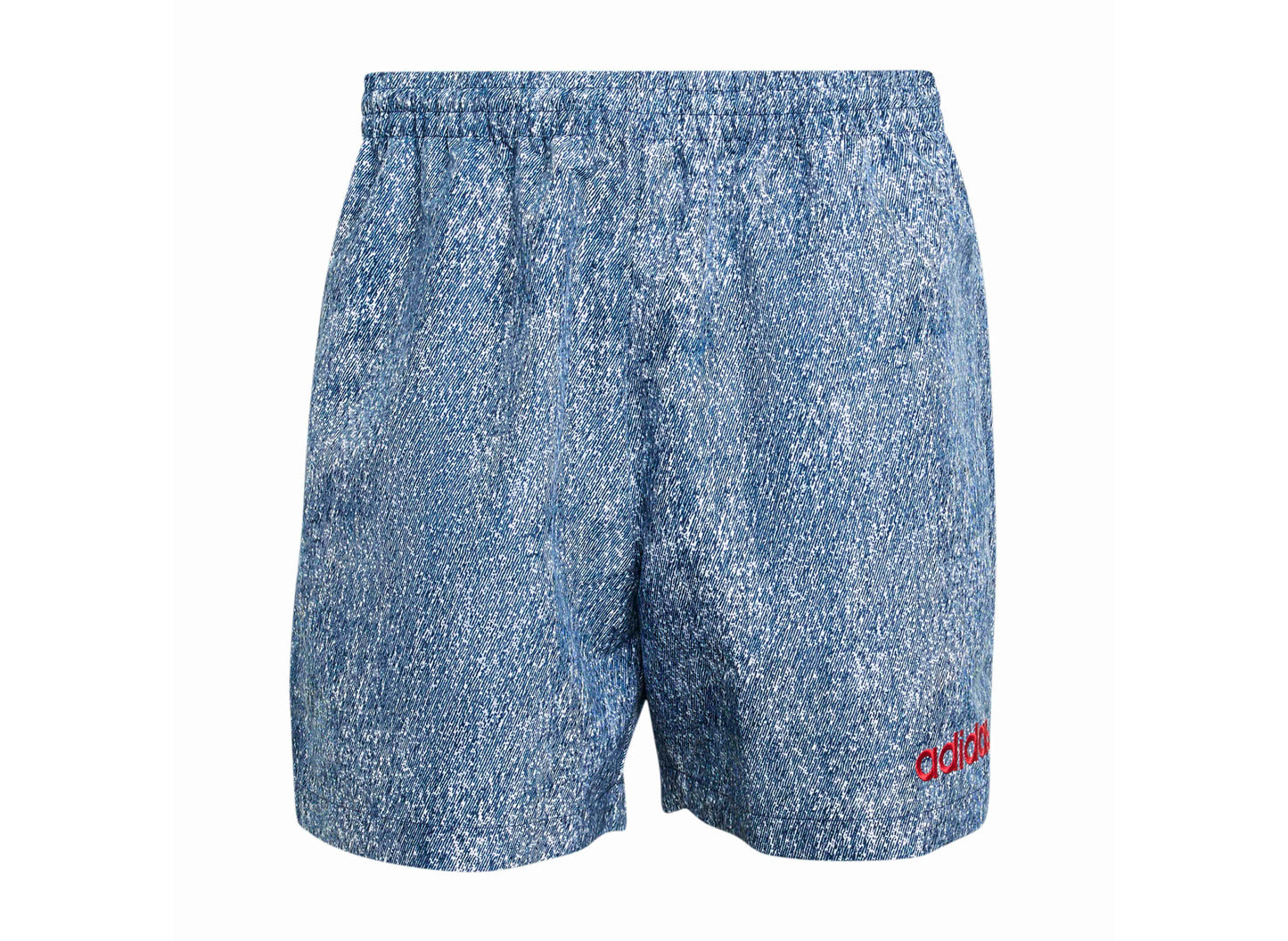 Adidas Denim Graphic Shorts — view 6