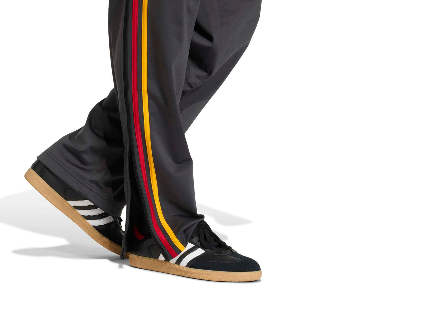 Adidas Firebird Track Pants in 'Utility Black' - view 4
