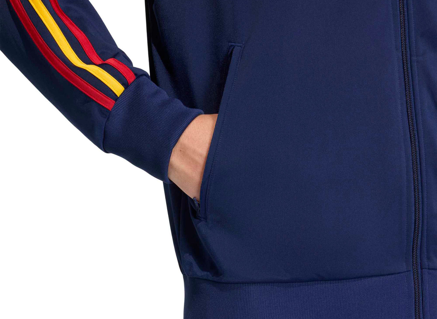 Adidas Firebird Track Top in 'Dark Blue' — view 3