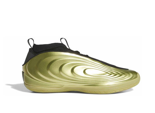 Adidas Harden Volume 10 in Gold Metallic / Core Black