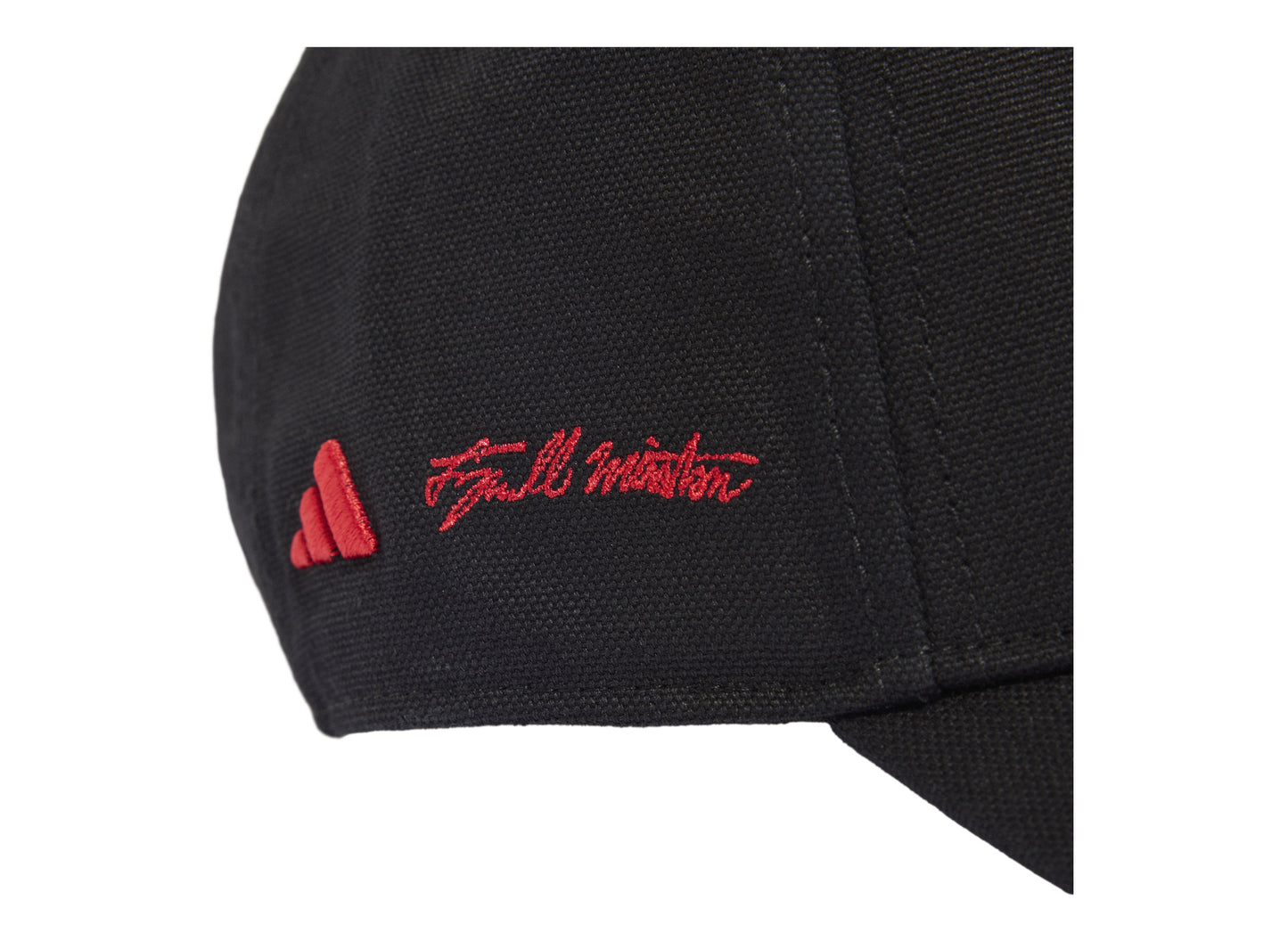 adidas x Tyrrell Winston Cap in Black / Better Scarlet
