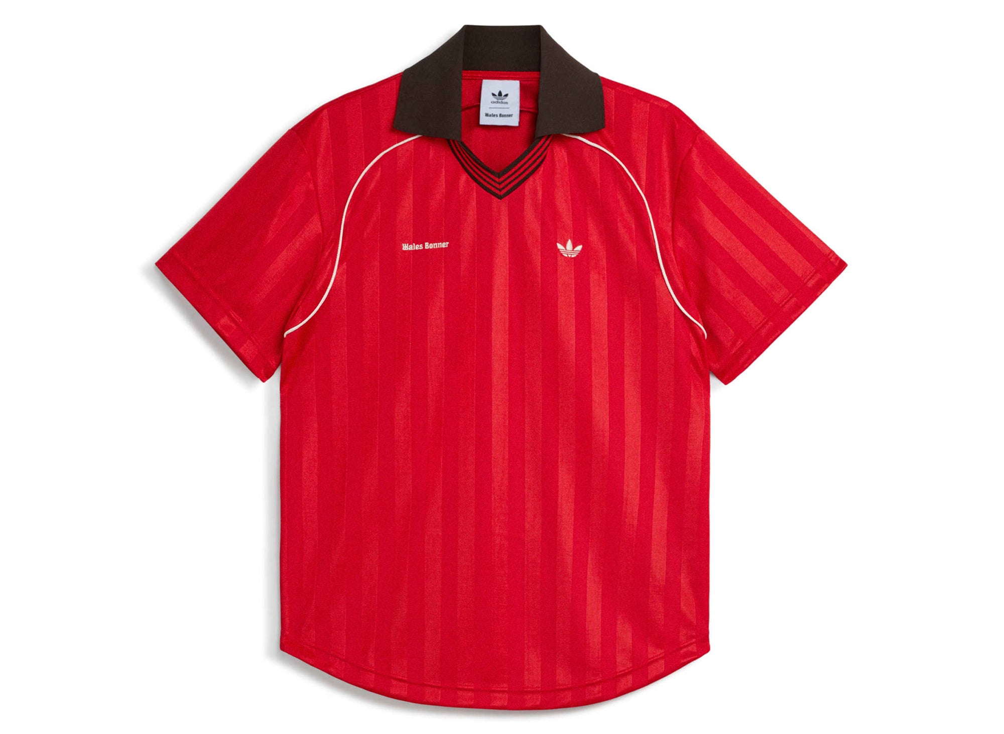 Adidas Wales Bonner Football Tee in Better Scarlet | Oneness