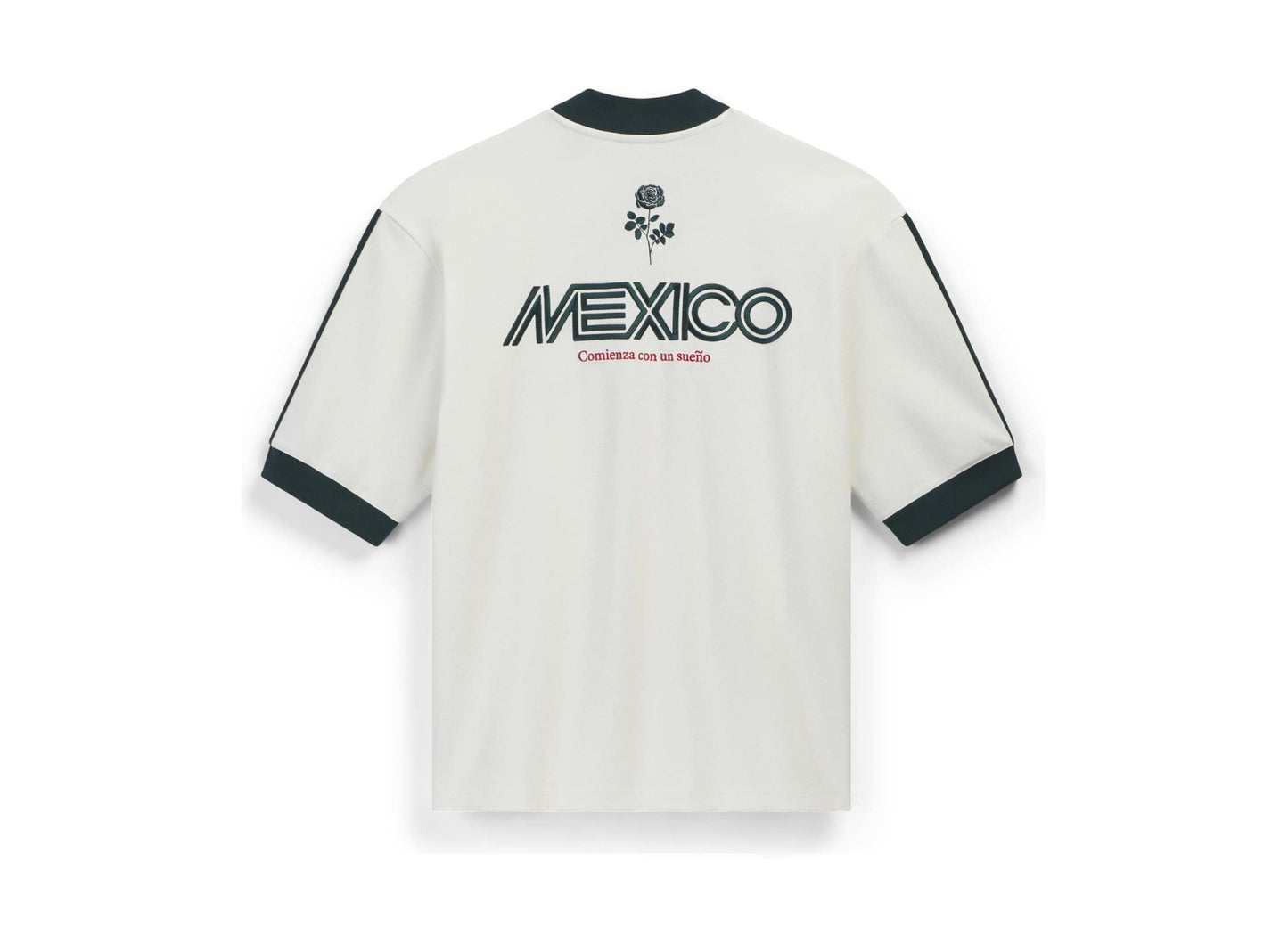 Adidas WC Chavarria Soccer Tee in Off White
