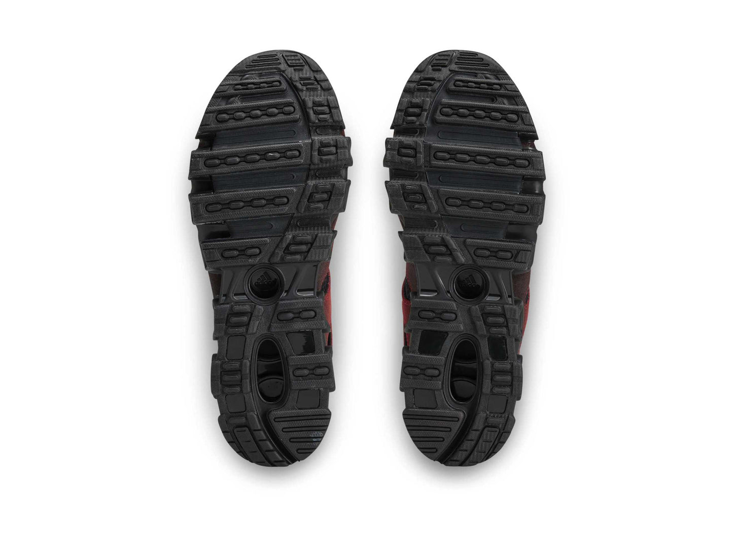 Women's Adidas x AVAVAV Megaride Cutout in Core Black / Power Red