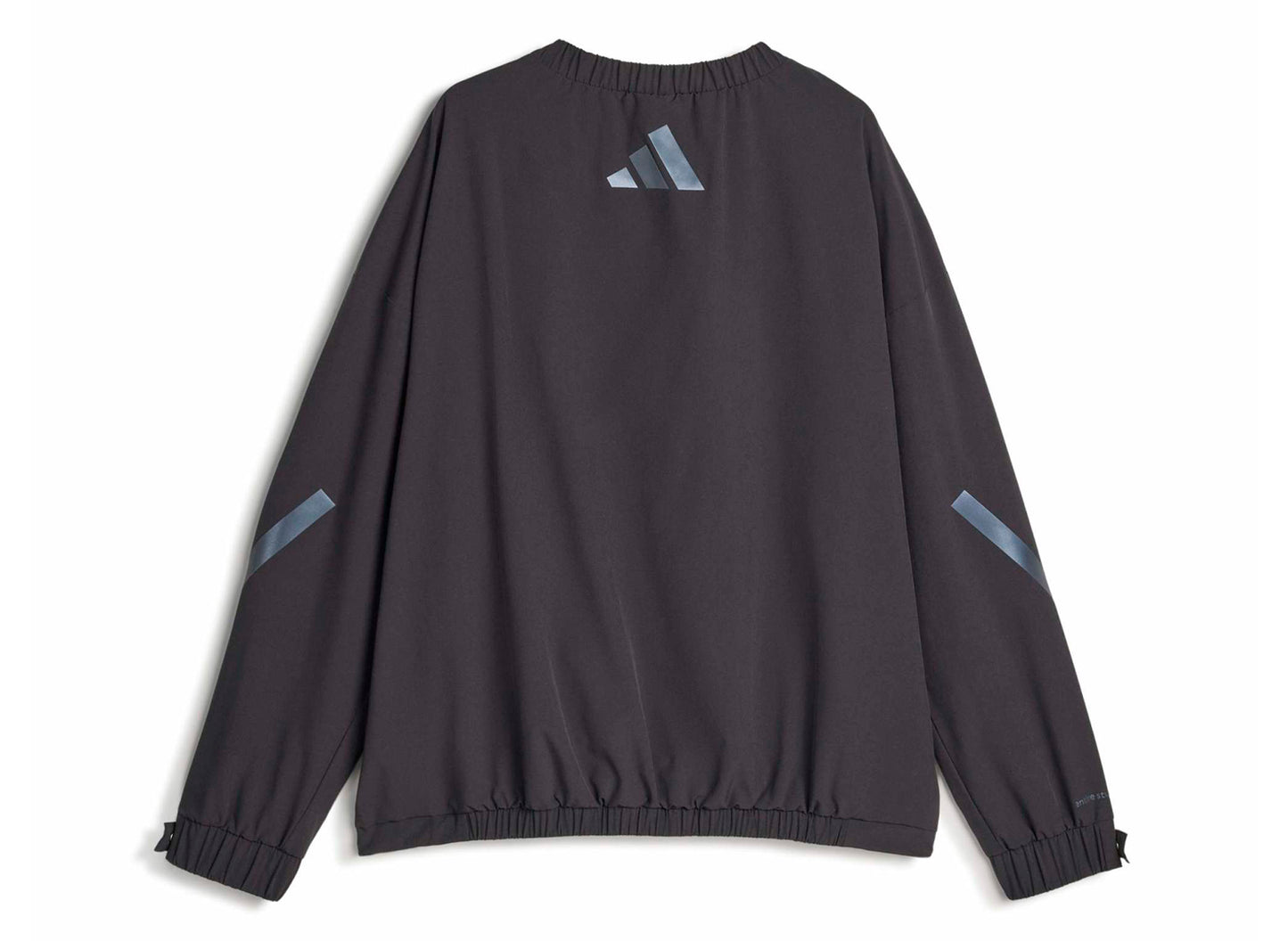 Adidas x Entire Studios Z.N.E. Uniform Half Zip Woven in Black — view 2