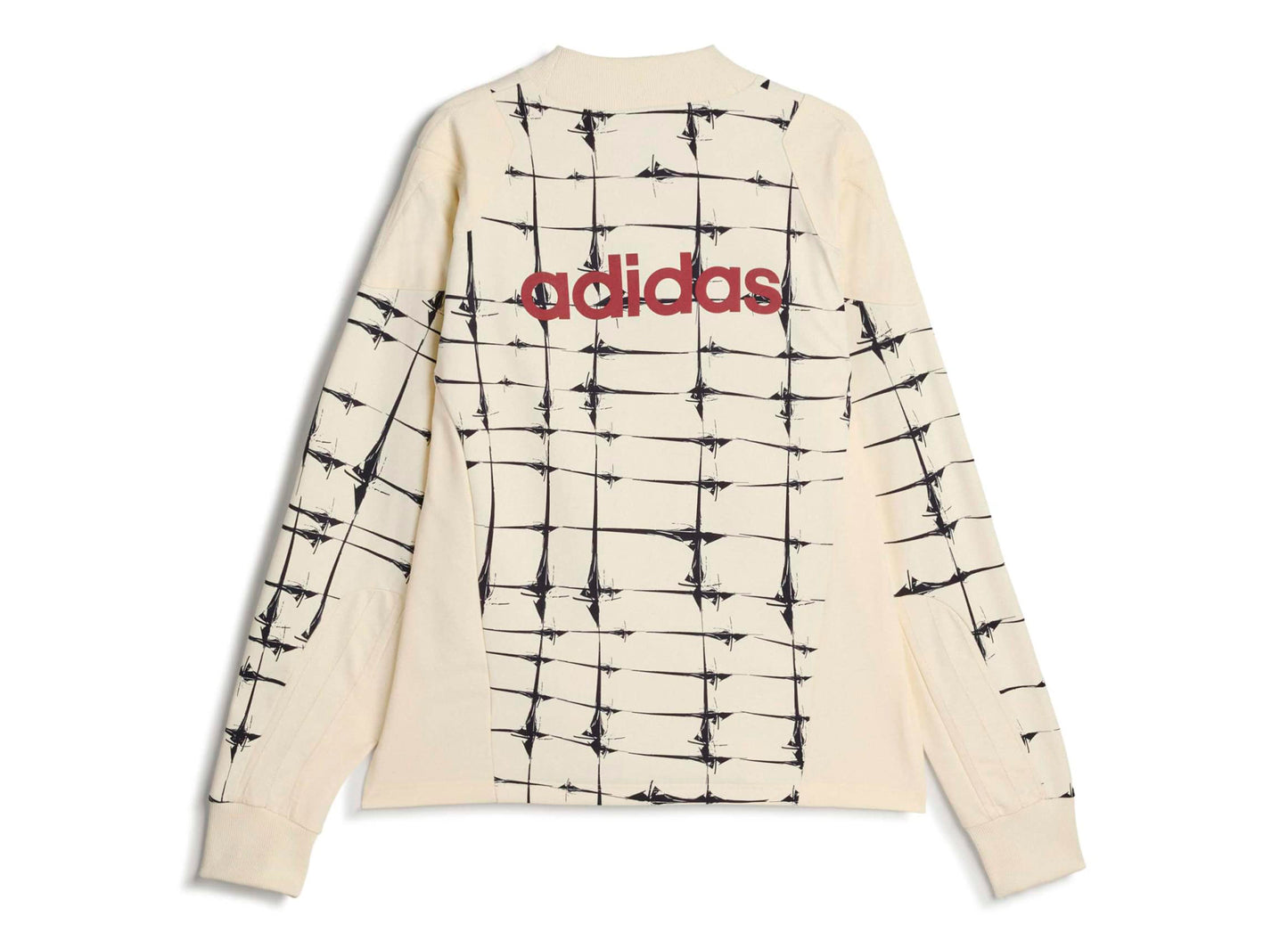 Adidas x Thug Club Goalie Long Sleeve T-Shirt in Cream White — view 2