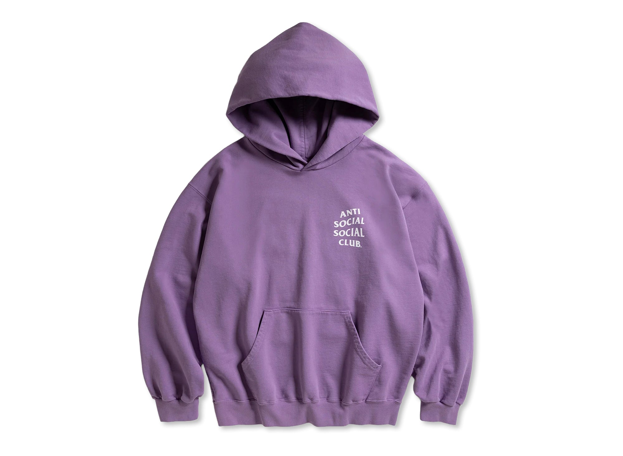 Anti Social Social Club 'Clutching Pearls' Hoodie in Washed Purple